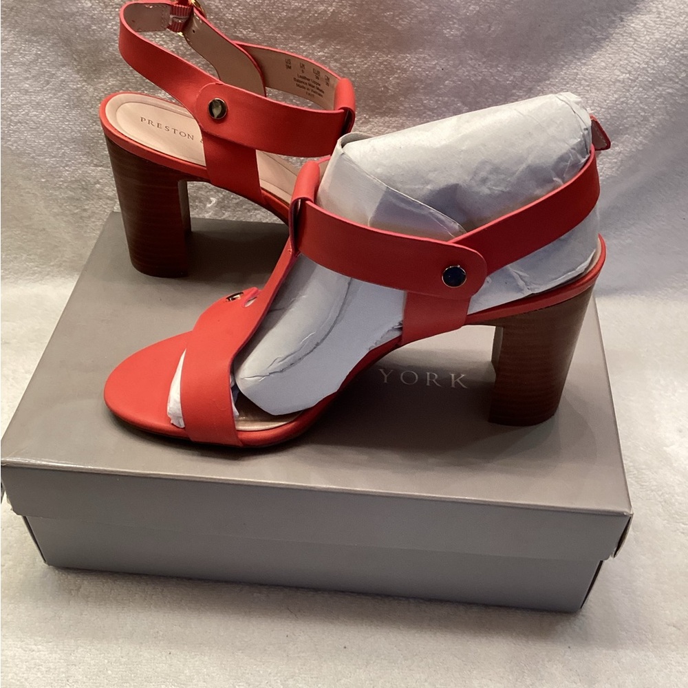 Preston & York Fay Heeled Sandals size 9M